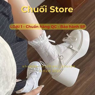 Giày cao gót nữ da PU tổng hợp dệt vải đế cao su dễ thương nhẹ nhàng nữ tính thanh lịch