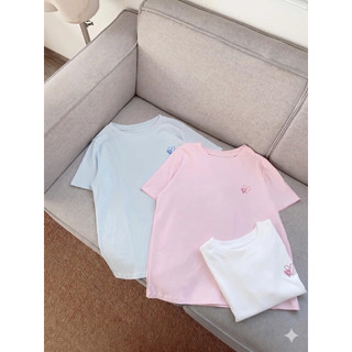 Áo pull cotton cổ tròn