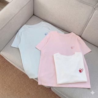 Áo pull cotton cổ tròn