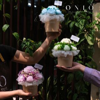 Hoa nến thơm, Hương thơm tinh dầu, quà tặng sinh nhật, quà tặng tốt nghiệp - Bloom Of Love - ONIÕ