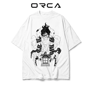 Áo thun Orca in hình Gyuutaro Demon Slayer - Vải Cotton cao cấp - ORCA282