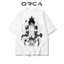 Áo thun Orca in hình Gyuutaro Demon Slayer - Vải Cotton cao cấp - ORCA282