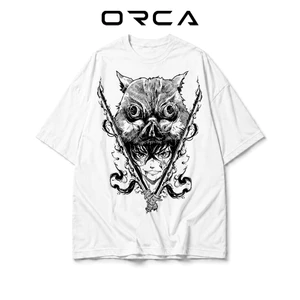 Áo thun Orca in hình Hashibira Inosuke Demon Slayer - Vải Cotton cao cấp - ORCA283