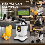 Máy Vắt Cam Gilux GLE79 - Vắt Cam Tự Động - Ép Cam Công Suất Lớn - Độ Ồn Thấp - Bảo Hành 18 Tháng — ảnh 3