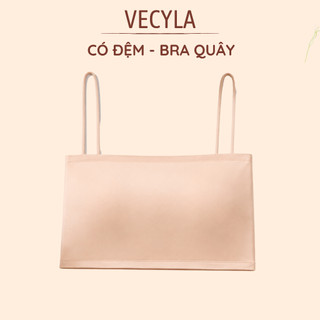 Áo VECYLA Áo Bra Nữ đúc su Không Gọng Nâng Ngực tôn vòng một gợi cảm mẫu B8881