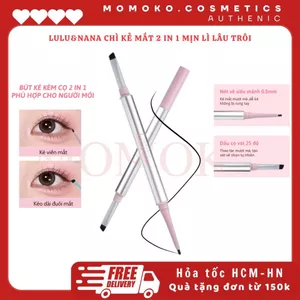 Bút Chì Kẻ Mắt LULU&NANA Đầu Vát Dễ Kẻ Nét Tự Nhiên Chống Thấm Nước Không Lem Lâu Trôi Slim Gel Eyeliner 0,06g