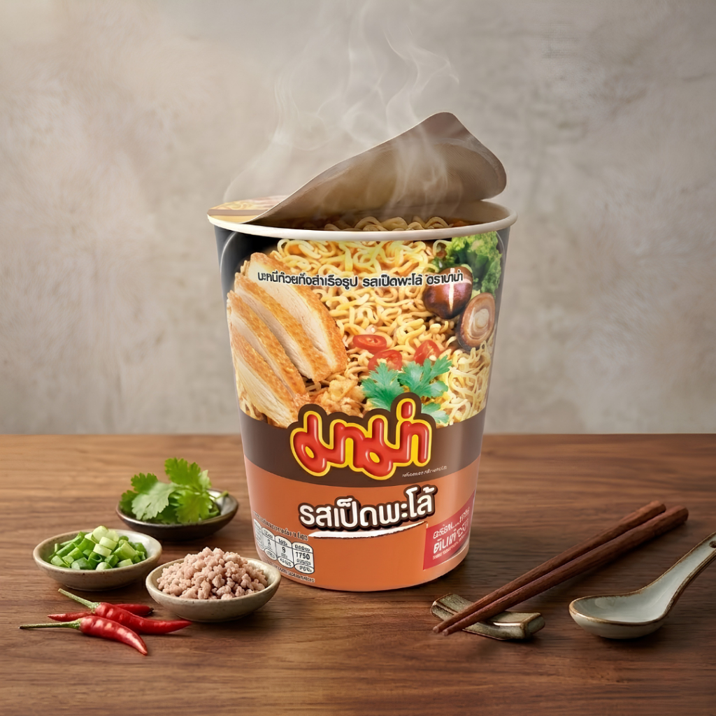[ COMBO ] Mì Ly Mama Thái Lan Chính Hãng Đủ Vị Tom Yum, Thịt Bằm, Vịt Tiềm, Rau Củ Chay - Mì Ăn Liền