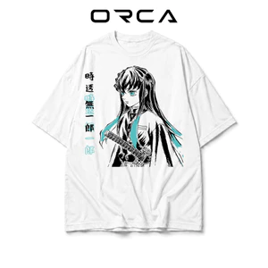 Áo thun Orca in hình Tokito Muichiro Demon Slayer - Vải Cotton cao cấp - ORCA290