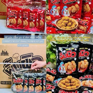 Bim Bim Mì Gà Đen - Đỏ ( Snack Mì Gà Cay )