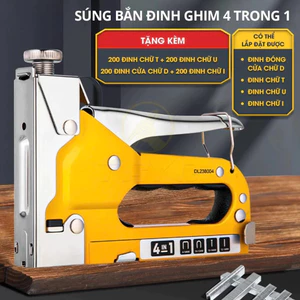 Súng bắn ghim Kìm bắn đinh ghim cầm tay mới trợ lực đa năng, tiện dụng