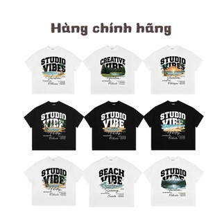 Áo Thun Local Brand “Đi Biển” Form Boxy, Boxy Tee Cotton 250gsm, Áo thun Nam Nữ Unisex Form Boxy Rộng