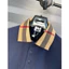 ⚡️[Hight Quality] Áo Polo Nam Bu1 Navy Blue - Họa Tiết Kẻ Cổ Phối Màu Sang Trọng Cao Cấp