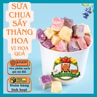 200GR Sữa Chua Sấy Thăng Hoa 4 Vị Hoa Quả Siêu Ngon