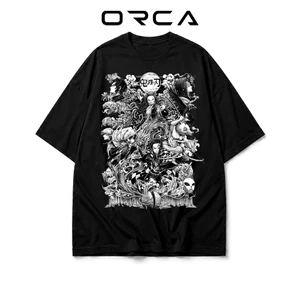 Áo thun Orca in hình Kamado Tanjiro Nezuko Demon Slayer - Vải Cotton cao cấp - ORCA295