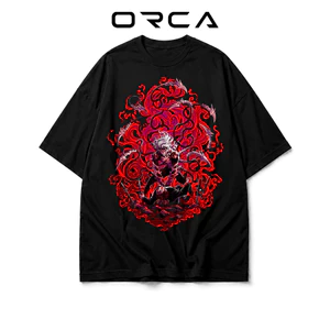 Áo thun Orca in hình Kibutsuji Muzan Demon Slayer - Vải Cotton cao cấp - ORCA296