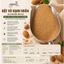 Bột Vỏ Hạnh Nhân Almond Bead – Hạt Tẩy Tế Bào Chết Tự Nhiên
