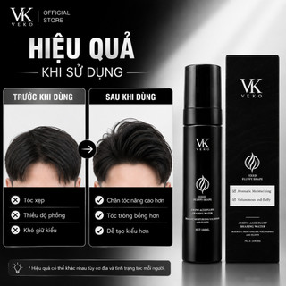 Xịt Tạo Phồng Chân Tóc VEKO Amino Acid 100ml - Xịt Giữ Nếp Tóc Tự Nhiên, Không Bết Dính, Tạo Kiểu Tóc Nam Nữ