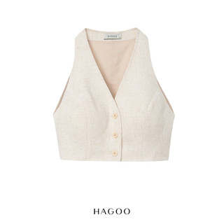 Áo yếm croptop HAGOO phong cách trẻ trung nghỉ dưỡng [A8134]