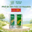 Phở gạo trắng ăn liền hữu cơ Hasabio sợi dai ngon, không phẩm màu, không hàn the