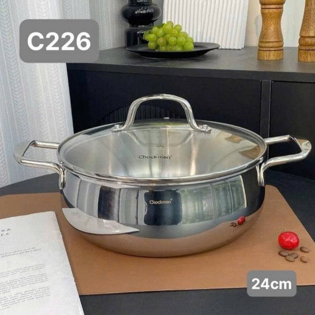 Nối lẩu lùn Chockmen 24cm -C226