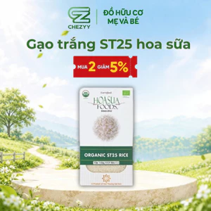 Gạo trắng hữu cơ ST25 Hoa Sữa, Hoa Nắng