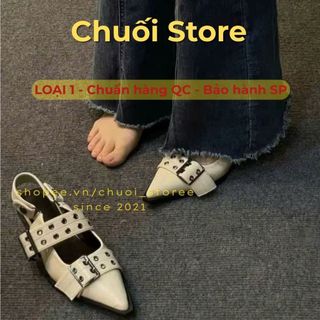 Giày lolita nữ da PU tổng hợp dệt vải đế cao su thanh lịch nữ tính sang trọng nổi bật