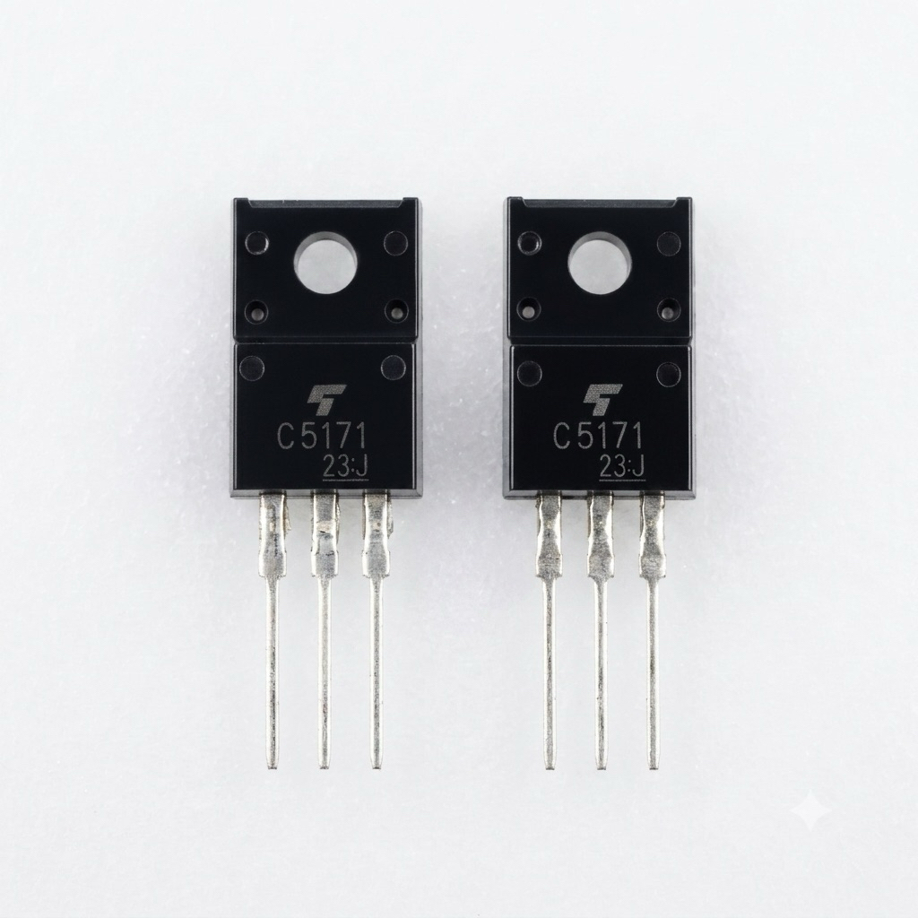 Transistor C5171 2SC5171 NPN 180V/2A/20W TO-220, Linh Kiện Công Suất