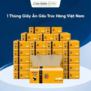 1 Thùng Giấy Ăn Gấu Trúc Hàng Việt Nam. Thùng 30 Gói - Gói 300 Tờ