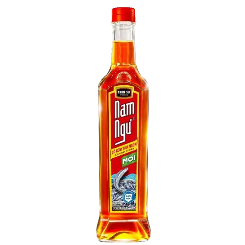 Combo 1 Nước mắm Nam Ngư Phú Quốc chai x 500ml + 1 Nước mắm cá cơm Nam Ngư chai thủy tinh chai x 500ml