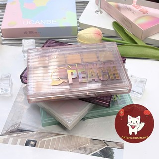 【VOUCHER GIẢM 10K】Bảng Phấn Mắt UCANBE 15 Ô Tone Màu Đa Dạng Phấn Mịn Nhũ Lì