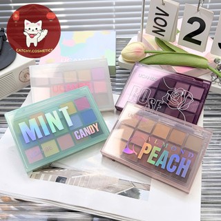 【VOUCHER GIẢM 10K】Bảng Phấn Mắt UCANBE 15 Ô Tone Màu Đa Dạng Phấn Mịn Nhũ Lì