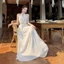Đầm Maxi Trắng Cổ Yếm Lưng Trần Thướt Tha (Resort Collection)
