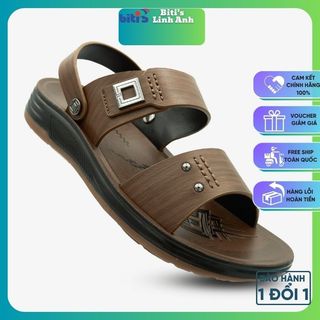 Sandal Nam Biti's 2 MÀU Đen, Xám Đậm BPM001800