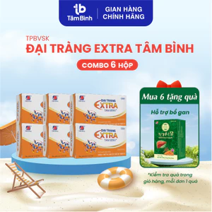 6 hộp Đại tràng Extra Tâm Bình, hỗ trợ giảm triệu chứng viêm đại tràng, viêm đại tràng co thắt