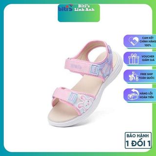 GIÀY SANDAL BÉ GÁI BITI'S BEG00400 - 2 màu Đen, Tím