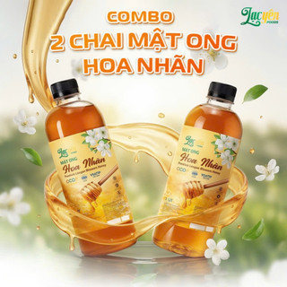 Combo Mật Ong Nguyên Chất Lạc Yên Foods Nguyên Liệu Pha Trà Làm Bánh Ngũ Cốc Dinh Dưỡng