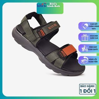 Dép Sandal PU Phun Bé Trai BT 2 Màu BEB002201 (Xám, Rêu )