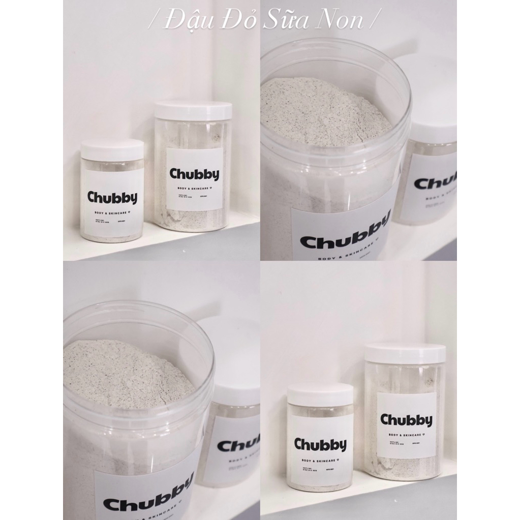 [500G] BỘT THIÊN NHIÊN DƯỠNG TRẮNG DA CHUBBY