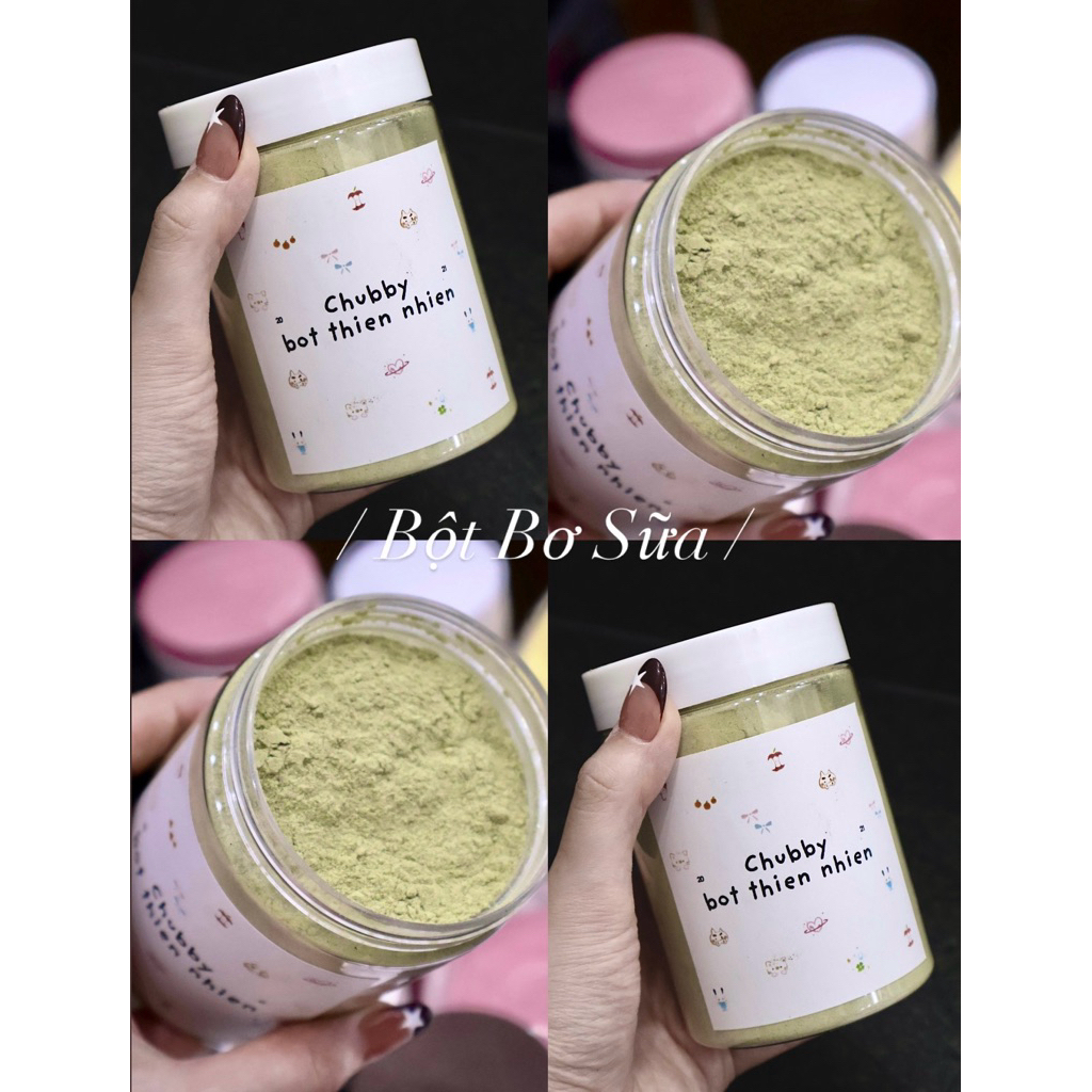 [500G] BỘT THIÊN NHIÊN DƯỠNG TRẮNG DA CHUBBY
