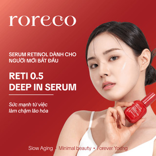 Tinh Chất Roreco Reti 0.5 Deep In Serum Căng Bóng Da Giảm Nếp Nhăn 2ml x 5 gói
