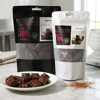 Túi Socola Đen 78% Cacao Easy Homemade Làm Bánh Ganache Bonbon Phủ Bánh Đậm Vị Cacao ít ngọt L2