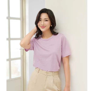 Áo Thun Nữ Basic Chất Mềm Mịn Thoáng Mát Ninomaxx 2510018