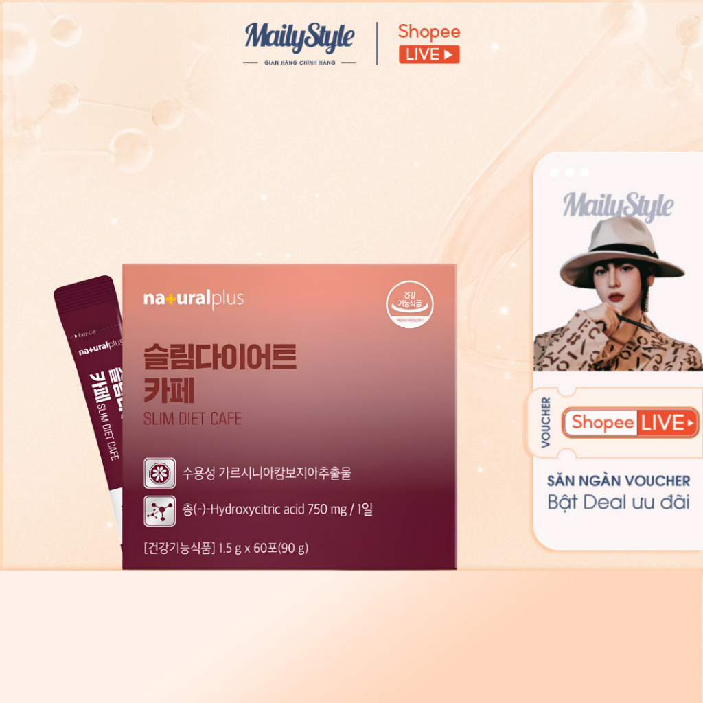 Q46_Mask Cà Phê Natural Plus Garcinia Cambogia 60g