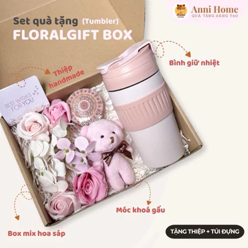 Set quà tặng Floral Gift Box | Anni Home. Set quà tặng bạn gái, quà tặng bạn trai, quà tặng đồng nghiệp