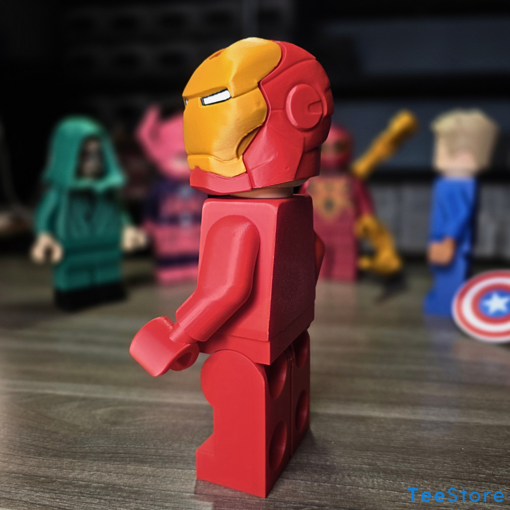 [500%] Mô Hình Brick Người Sắt 23cm | Mega Figure 500% PLA+ Decor | Ma Vồ Collection