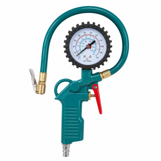 Súng Bơm Lốp Khí Nén JCTOP HG9903 Có Đồng Hồ Đo Áp Suất 0-15Bar 0-220PSI Đầu Kẹp Van Lốp Dùng Cho Xe Máy Ô Tô