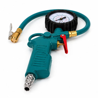 Súng Bơm Lốp Khí Nén JCTOP HG9903 Có Đồng Hồ Đo Áp Suất 0-15Bar 0-220PSI Đầu Kẹp Van Lốp Dùng Cho Xe Máy Ô Tô