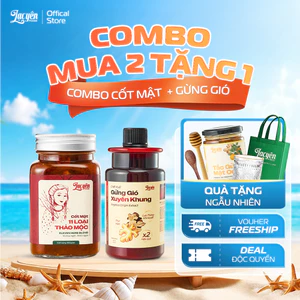 Lạc Yên Foods - Cốt Mật 11 Loại Thảo Mộc + Gừng Xuyên Khung + Kèm Quà