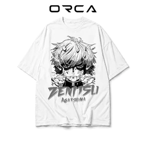 Áo thun Orca in hình Agatsuma Zenitsu Demon Slayer - Vải Cotton cao cấp - ORCA308