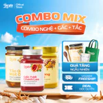 [Combo Tắc-Nghệ-Gấc] Lạc Yên Foods Gồm Tắc Gừng Mật Ong 450 + Nghệ Mật Ong 380 + Gấc Chanh Dây 600 — ảnh 2